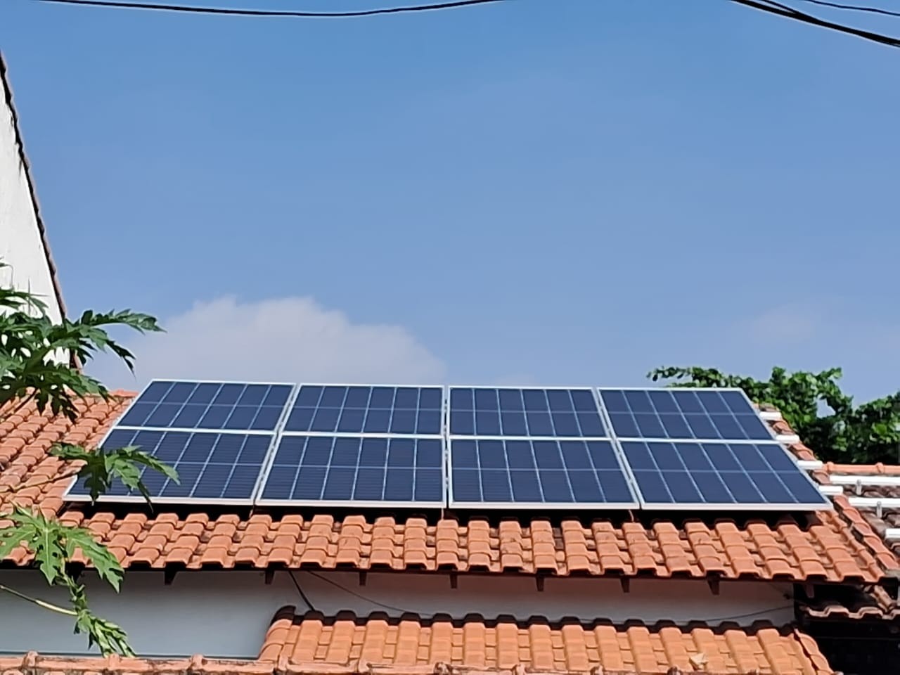 Sistema solar residencial
