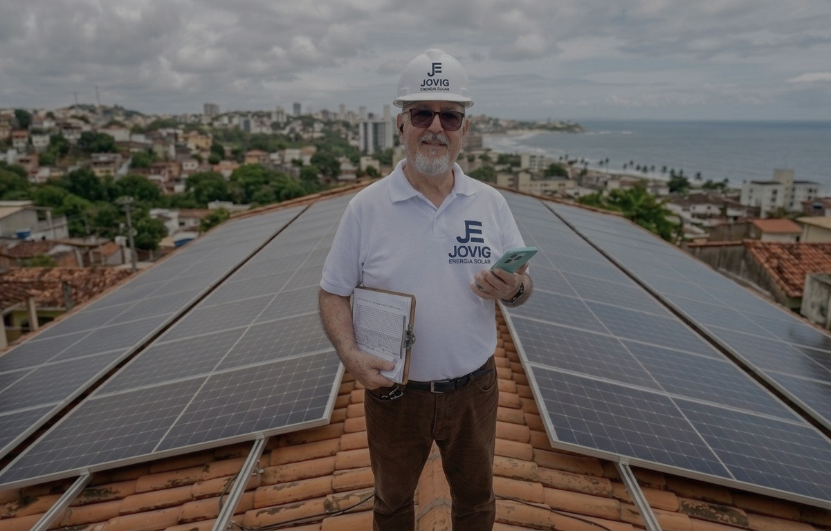 Instalação Jovig Energia Solar